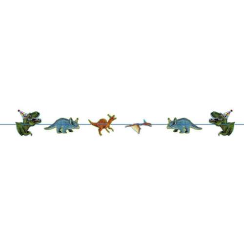 Dinosaur Party Bunting Banner - Click Image to Close